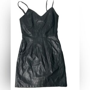 Silence + Noise Black Mini Dress